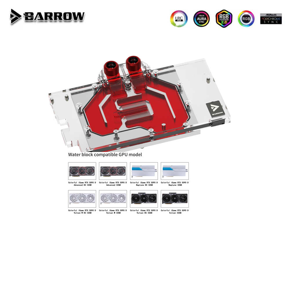 Barrow GPU Block For Colorful  - đánh giá và giá Rtx 5090 32Gb