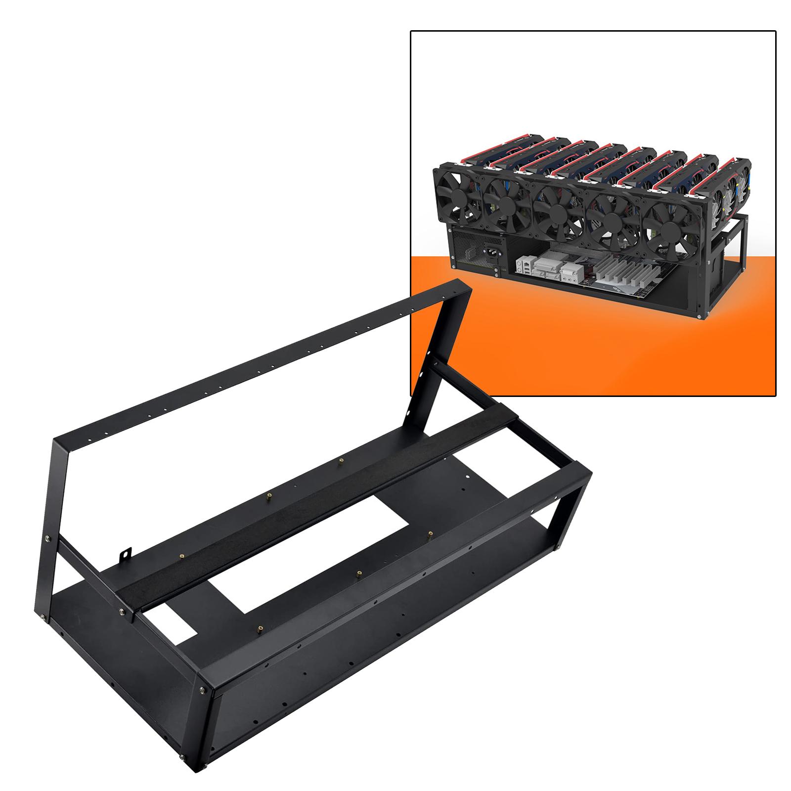 6/8 GPU Mining Rig Frame Rack  - đánh giá và giá Gpu Mining Rig Frame 8 Gpu