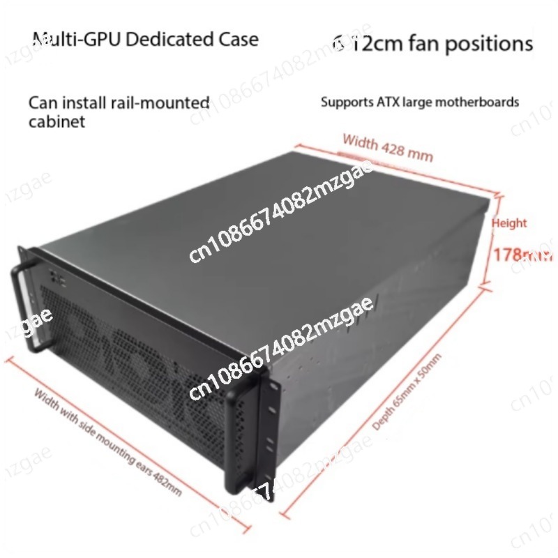 4U multi-graphics card chassis - đánh giá và giá Server Gpu Chassis 4U