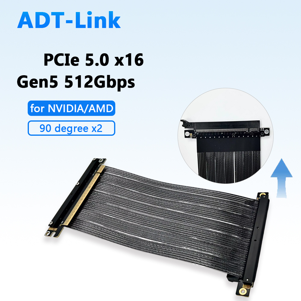 PCIE 5.0 X16 GEN5 Graphics Car - đánh giá và giá Pcie 5.0 Gpu Riser Cable